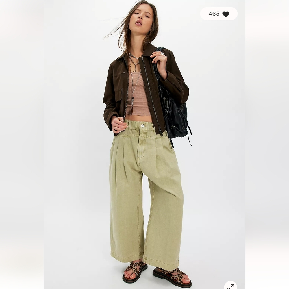 SOLD OUT ONLINE! New Release! Free People Central Harem Trouser Oversized $168